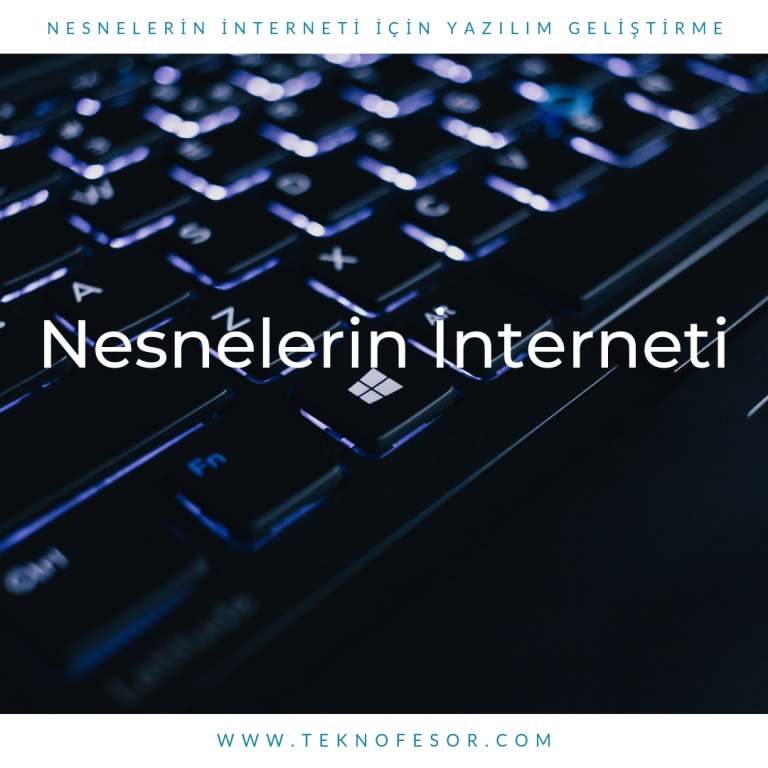 nesnelerin interneti için yazılım geliştirme