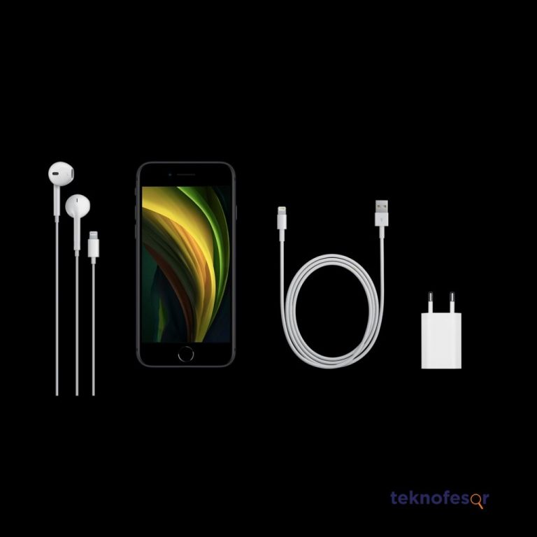 iphone se 2 kutu içeriği