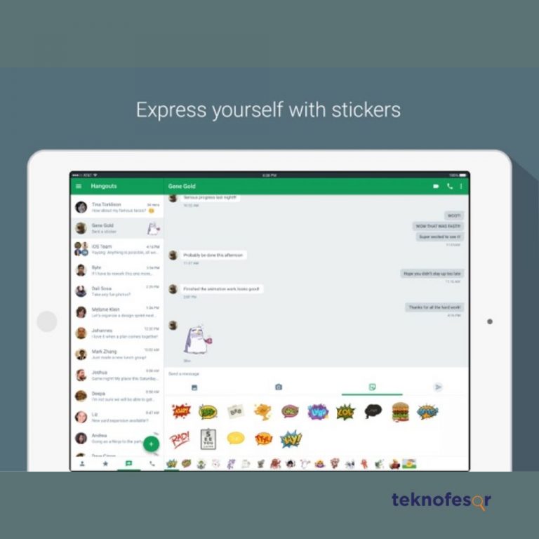 hangouts korona günleri