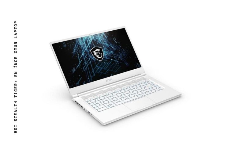 MSI Stealth Tiger en ince laptop